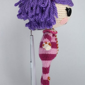 PATTERN: Pillow Crochet Amigurumi Doll image 5