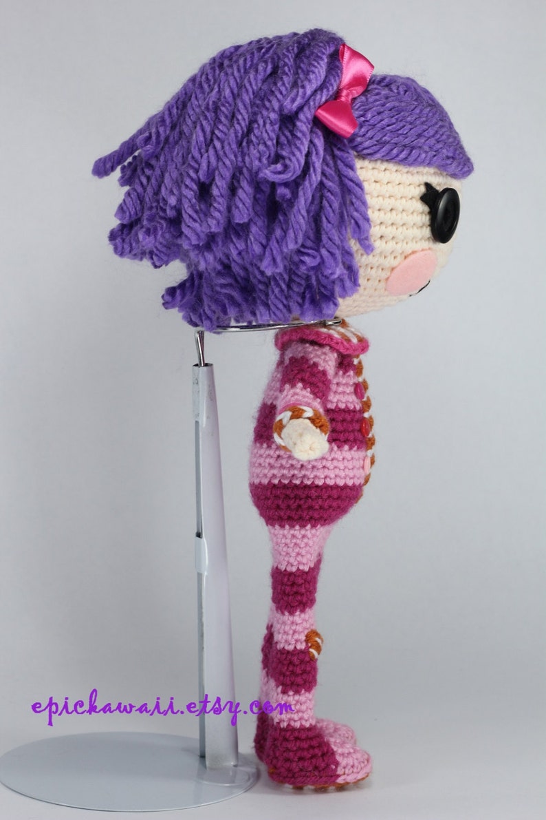 PATTERN: Pillow Crochet Amigurumi Doll image 5