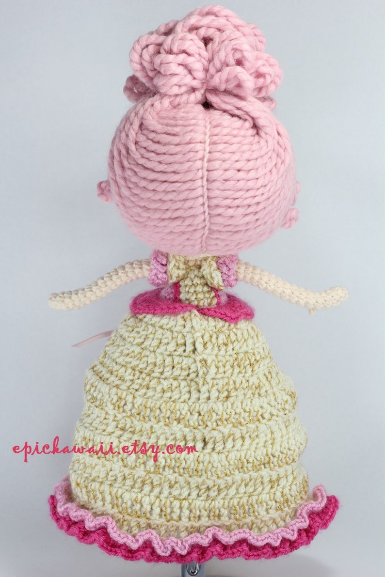 PATTERN: Goldie Crochet Amigurumi Doll image 4