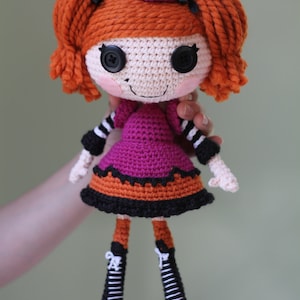 PATTERN: Candy Witch Halloween Scary Crochet Amigurumi Doll