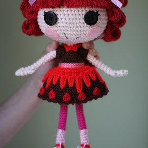 PATTERN: Choco Crochet Amigurumi Doll imagem 1