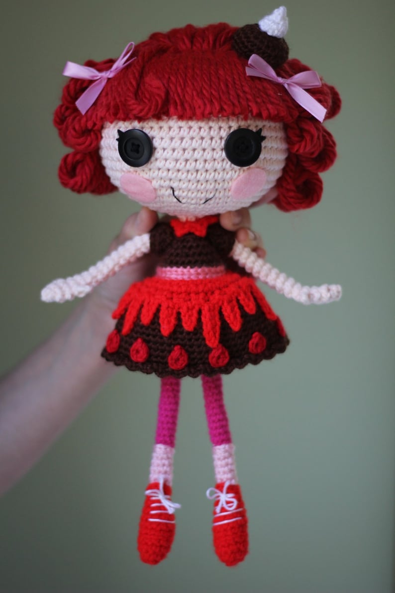 PATTERN: Choco Crochet Amigurumi Doll imagem 1