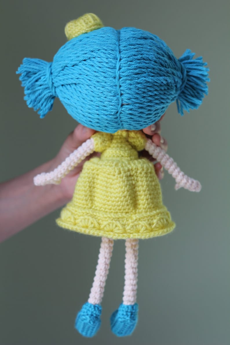 PATTERN: Jelly Crochet Amigurumi Doll image 4