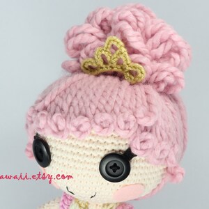 PATTERN: Goldie Crochet Amigurumi Doll image 2