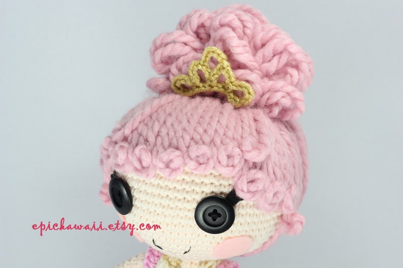 PATTERN: Goldie Crochet Amigurumi Doll image 2