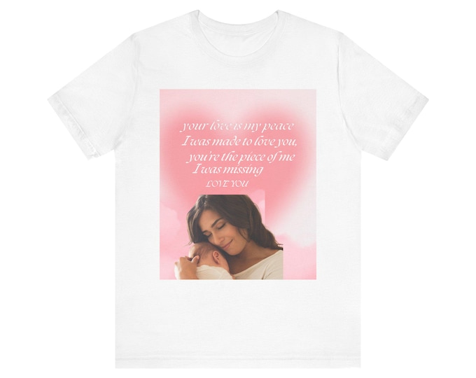 Romantic Mother & daughter quote T-shirt gift of love