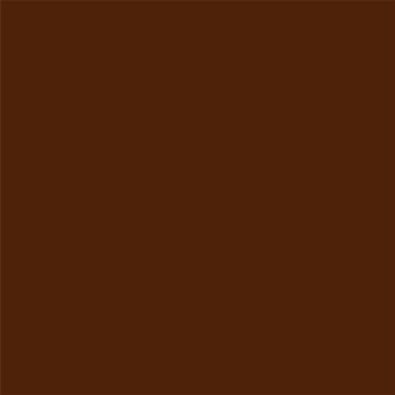 May include: Solid brown background. The image is a flat, uniform field of a dark, rich brown color. The color is consistent across the entire frame, with no variations in tone or texture.