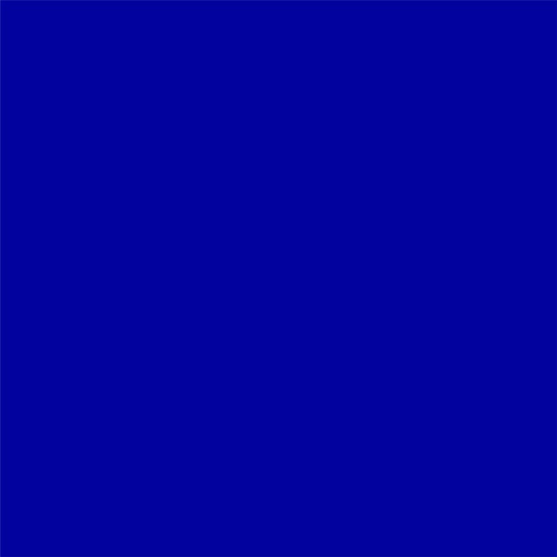 May include: Solid, deep blue background. The image is a single color, with no other elements or details. The shade is a rich, saturated blue, filling the entire frame.