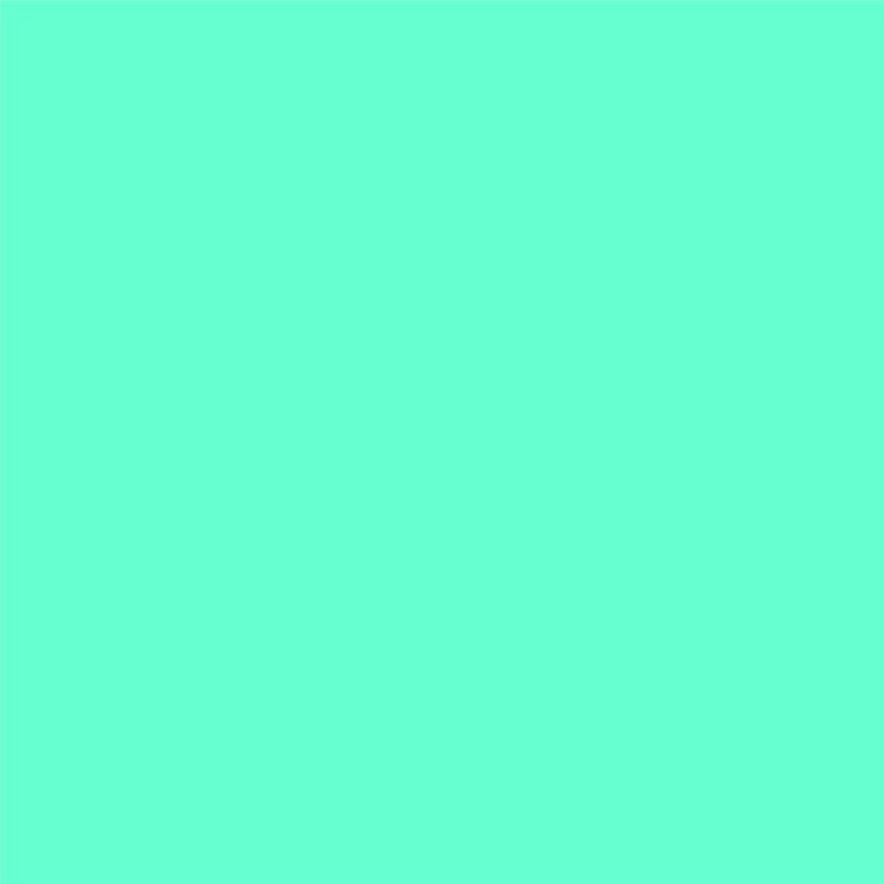 May include: Solid light turquoise background. The image is a single color, a bright, vibrant shade of turquoise. The background is a flat, even color with no variations or patterns.
