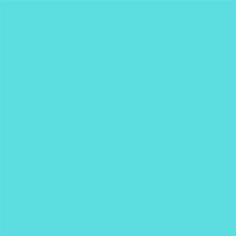 May include: Solid light turquoise background. The image is a single color, with no other elements or details present. The color is a bright, vibrant shade of turquoise.