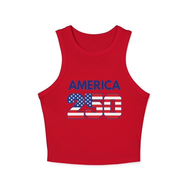 Camiseta sin mangas America 250, 250 años del 4 de julio, 250 años de libertad, 250.º aniversario de Estados Unidos, bandera estadounidense, EE. UU. imagen 9
