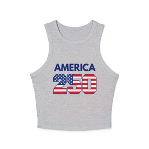 Camiseta sin mangas America 250, 250 años del 4 de julio, 250 años de libertad, 250.º aniversario de Estados Unidos, bandera estadounidense, EE. UU. imagen 7