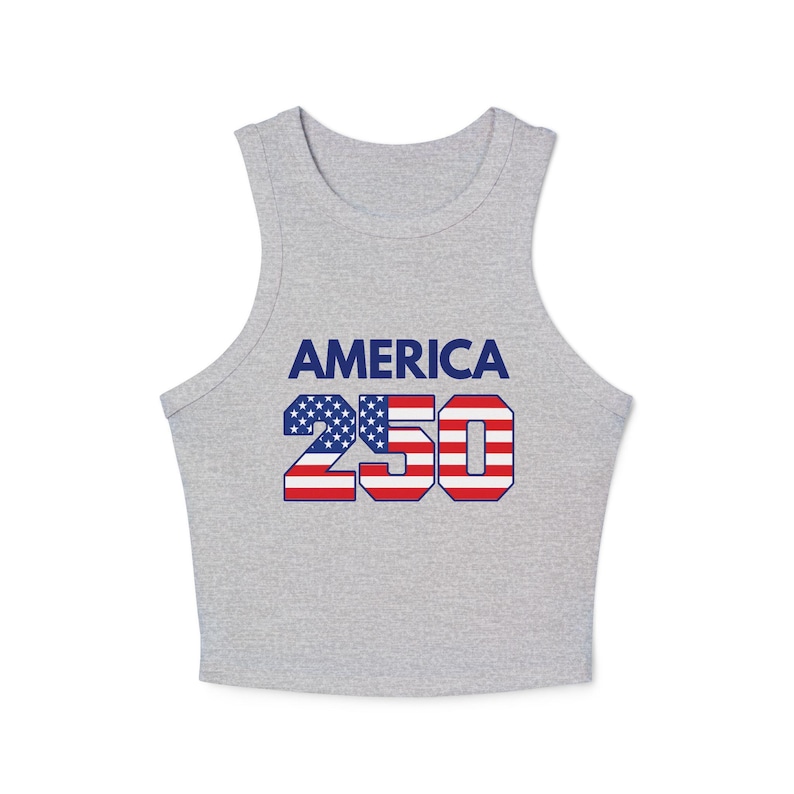 Camiseta sin mangas America 250, 250 años del 4 de julio, 250 años de libertad, 250.º aniversario de Estados Unidos, bandera estadounidense, EE. UU. imagen 7
