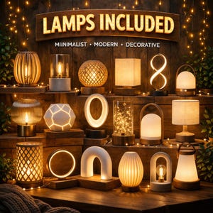 Pakiet 150 GB Home Decor STL i 3MF | Wazony Lampy Doniczki Sztuka ścienna Rzeźby Stojaki na słuchawki Budynki Pliki do druku 3D | Użytek komercyjny zdjęcie 5
