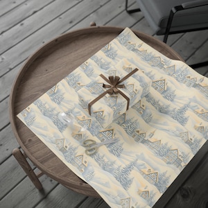 Chic Present Wrap, Holiday Wrapping Papers, Whimsical Gift Wrap, Birthday Present Packaging