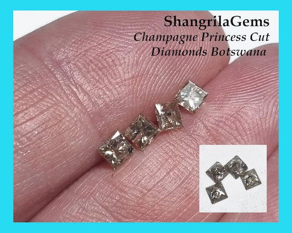 3mm princess cut diamond deals