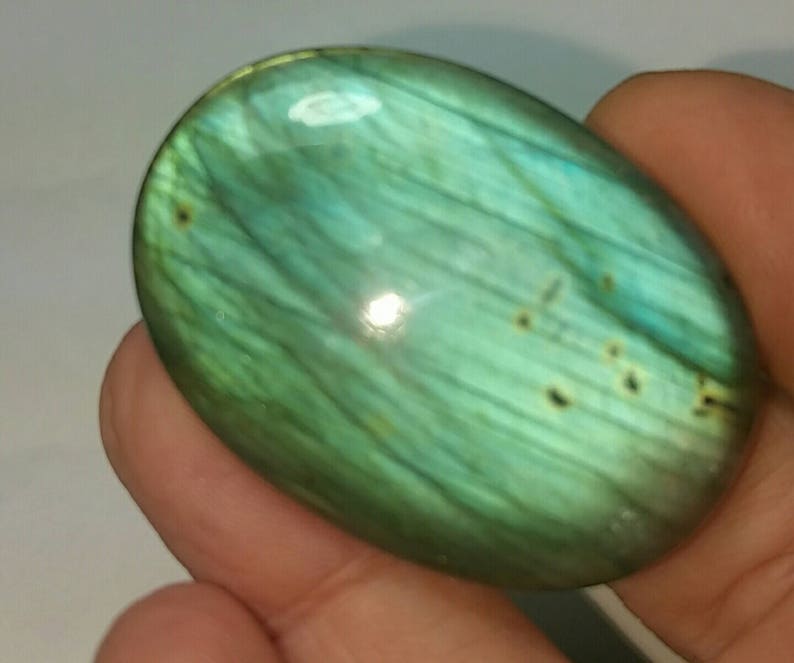 40mm labadorite cabochon oval cabochon 70ct 40 by 29 by 7mm