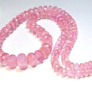 AAA Morganite beads please inquire image 1