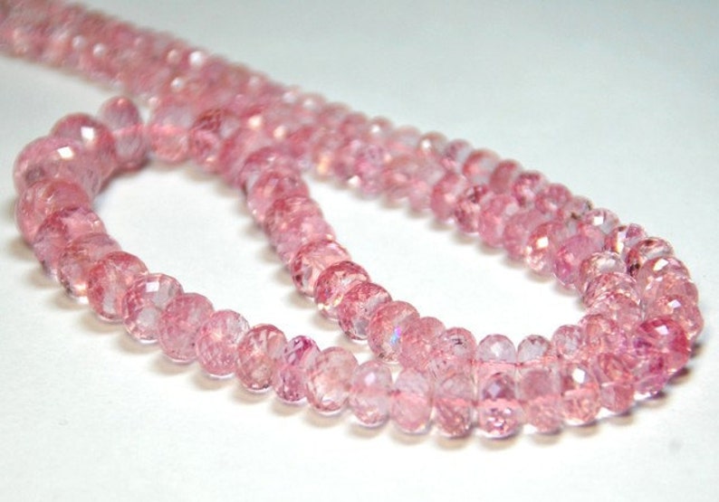 AAA Morganite beads please inquire image 3