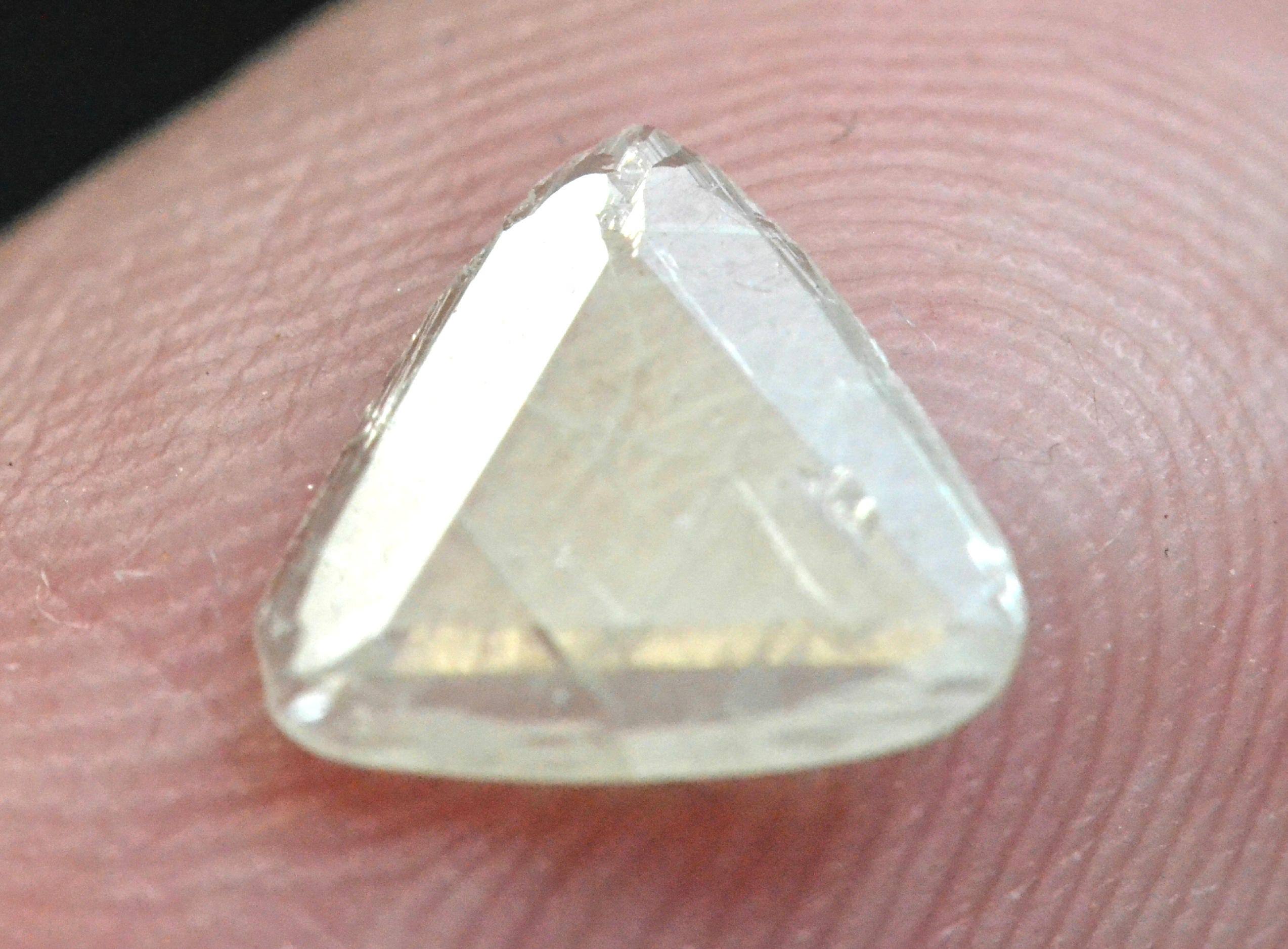 0.35ct 7.1mm Triangle Macle Diamond Slice 7.1 by 7.1 by 0.7mm - Etsy UK
