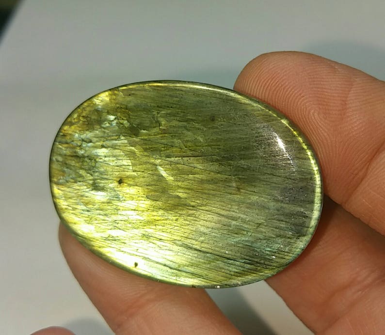 40mm labadorite cabochon oval cabochon 70ct 40 by 29 by 7mm