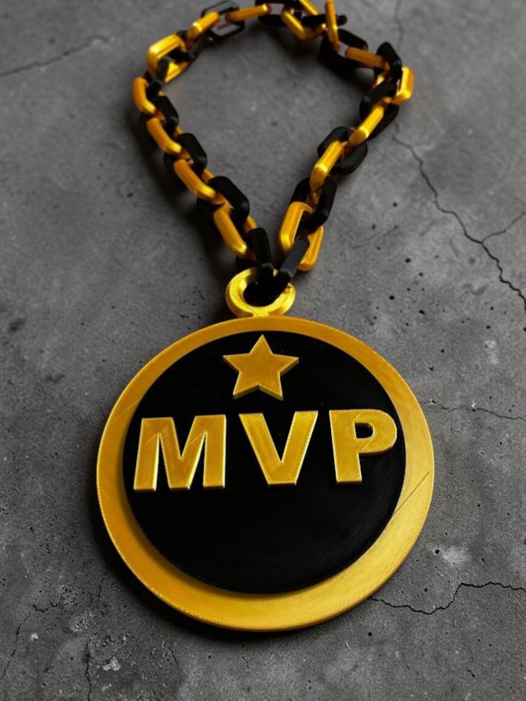 Oversized Hype Chain - MVP for Player of the Game Award - Etsy