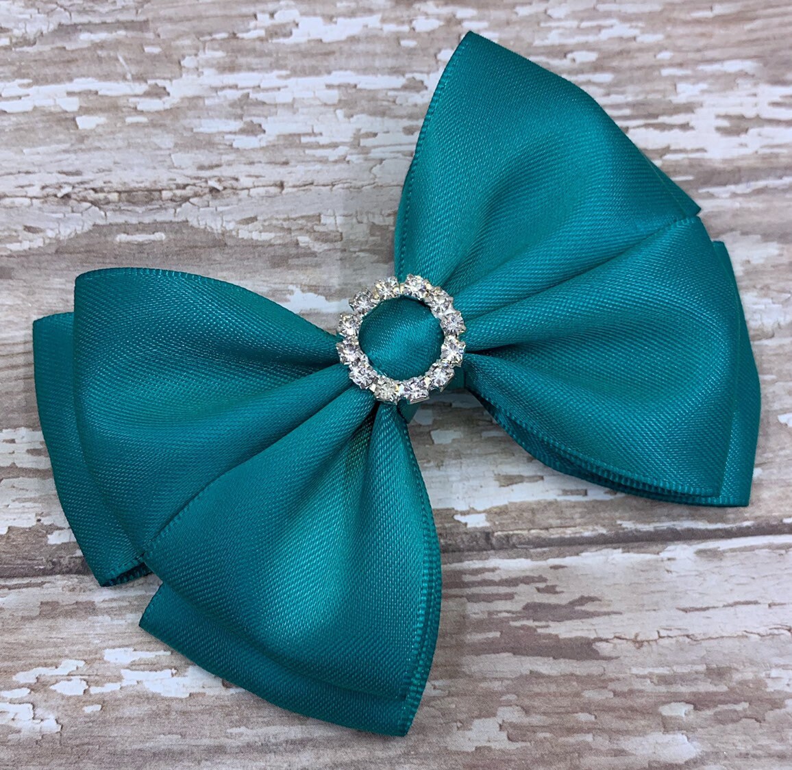 Jade Satin Jade Hair Clip Jade Hair Barrette Satin Bows Etsy