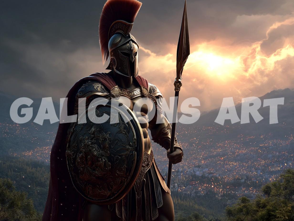 アレス 23. ギリシャ神話の戦争神アレス。 - Etsy 日本