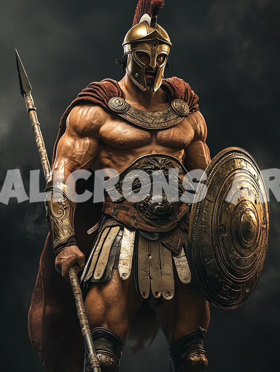 アレス 23. ギリシャ神話の戦争神アレス。 - Etsy 日本