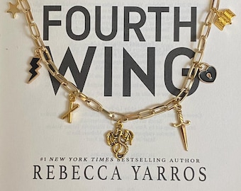 Fourth Wing Charm Necklace