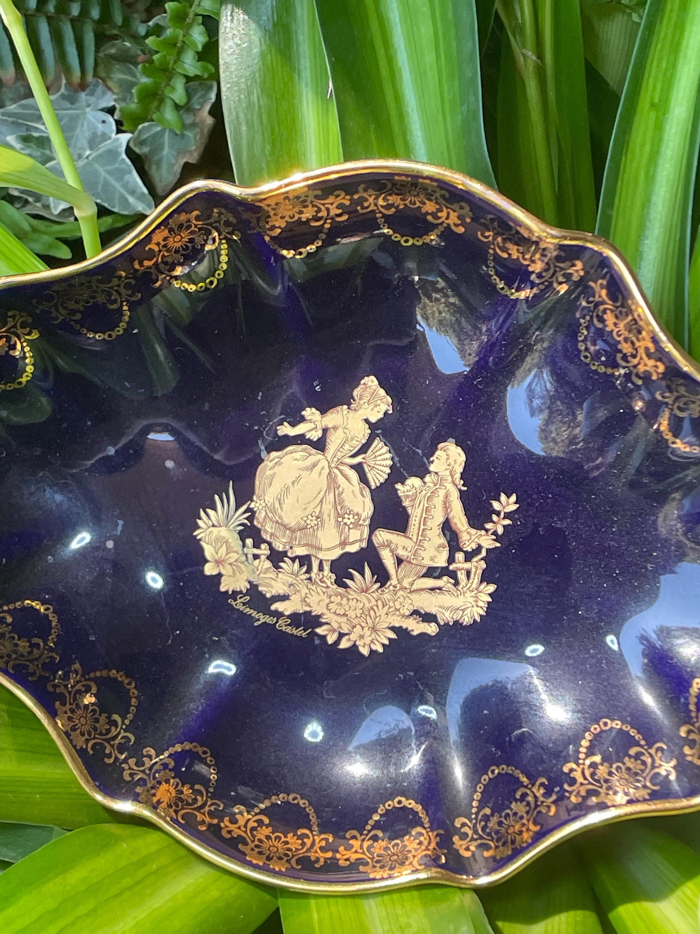 Limoges Castel France 22k Gold - Etsy
