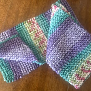 Handmade winter scarf