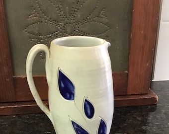 Williamsburg Pottery salt-glazed Stoneware Pitcher
