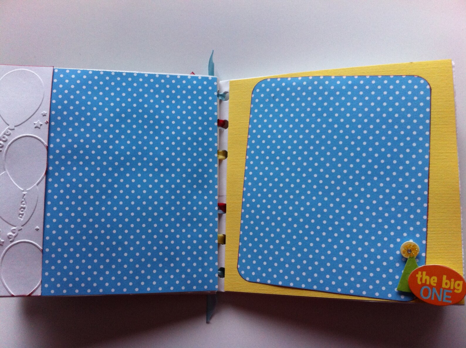 Babys first birthday scrapbook album baby boy first birthday Etsy