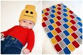 Crochet Block Blanket and Beanie Pattern