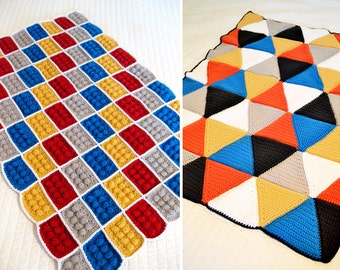 2 Crochet Blanket Patterns