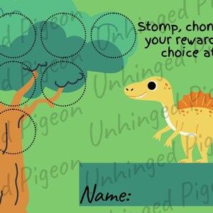Behavior/ Reward Punch Card