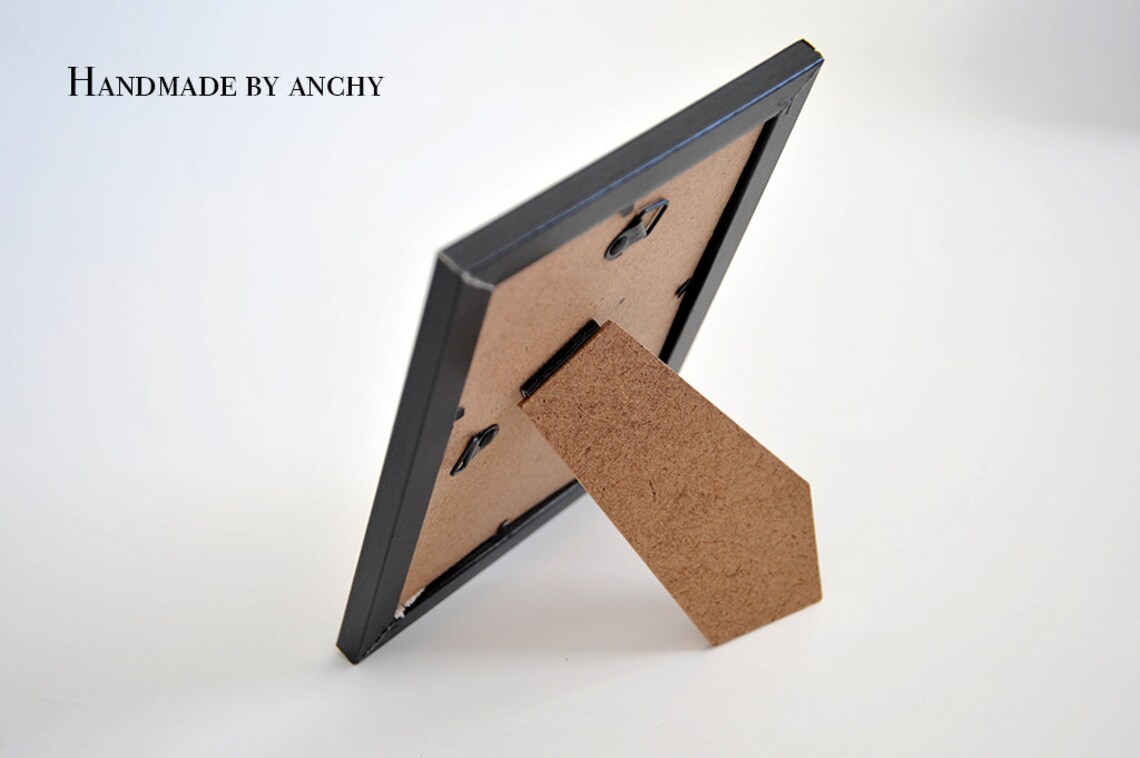 Photo Frame Earring Holder/picture Frame Jewelry Rack/black Etsy