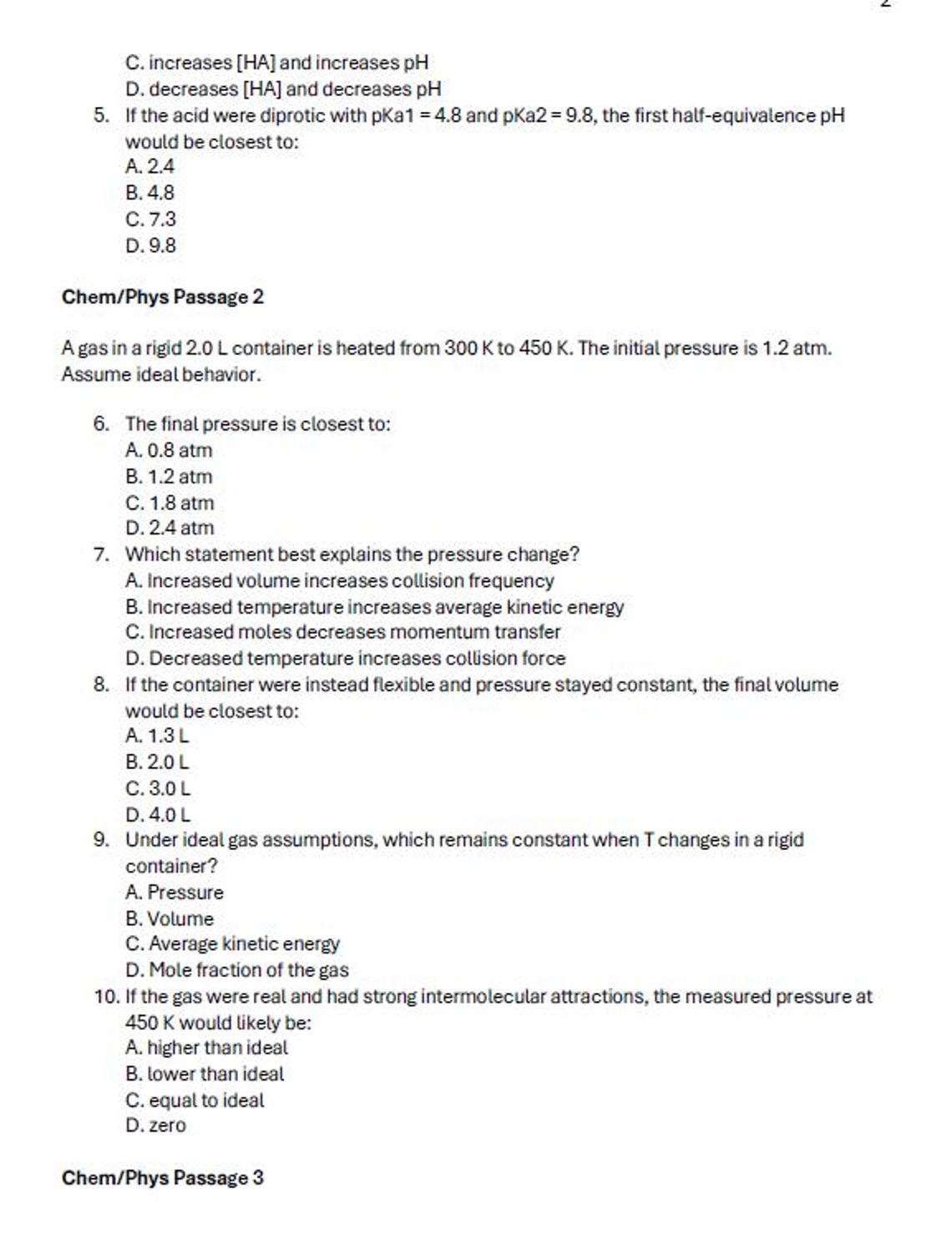 2026 MCAT Practice Questions Qbank | 300 Q&A With Detailed Rationales ...