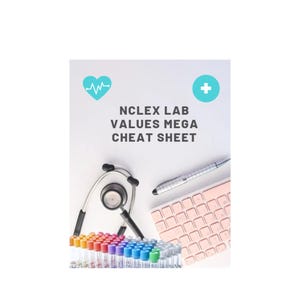 Guía de referencia de valores de laboratorio para el examen NCLEX / Guía de estudio de enfermería (PDF)