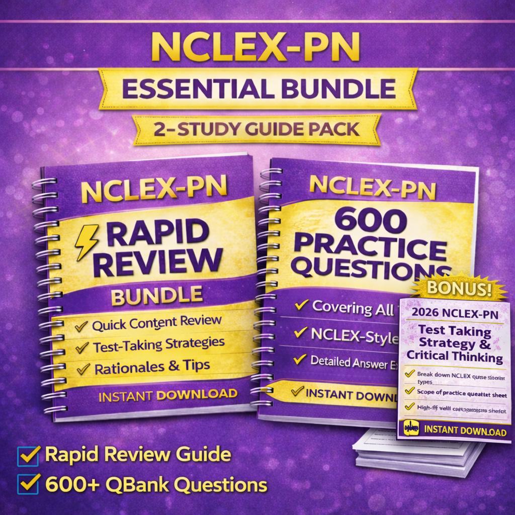 Nclex Pn Study Guide Download Practice Questions Rationale Explanations ...