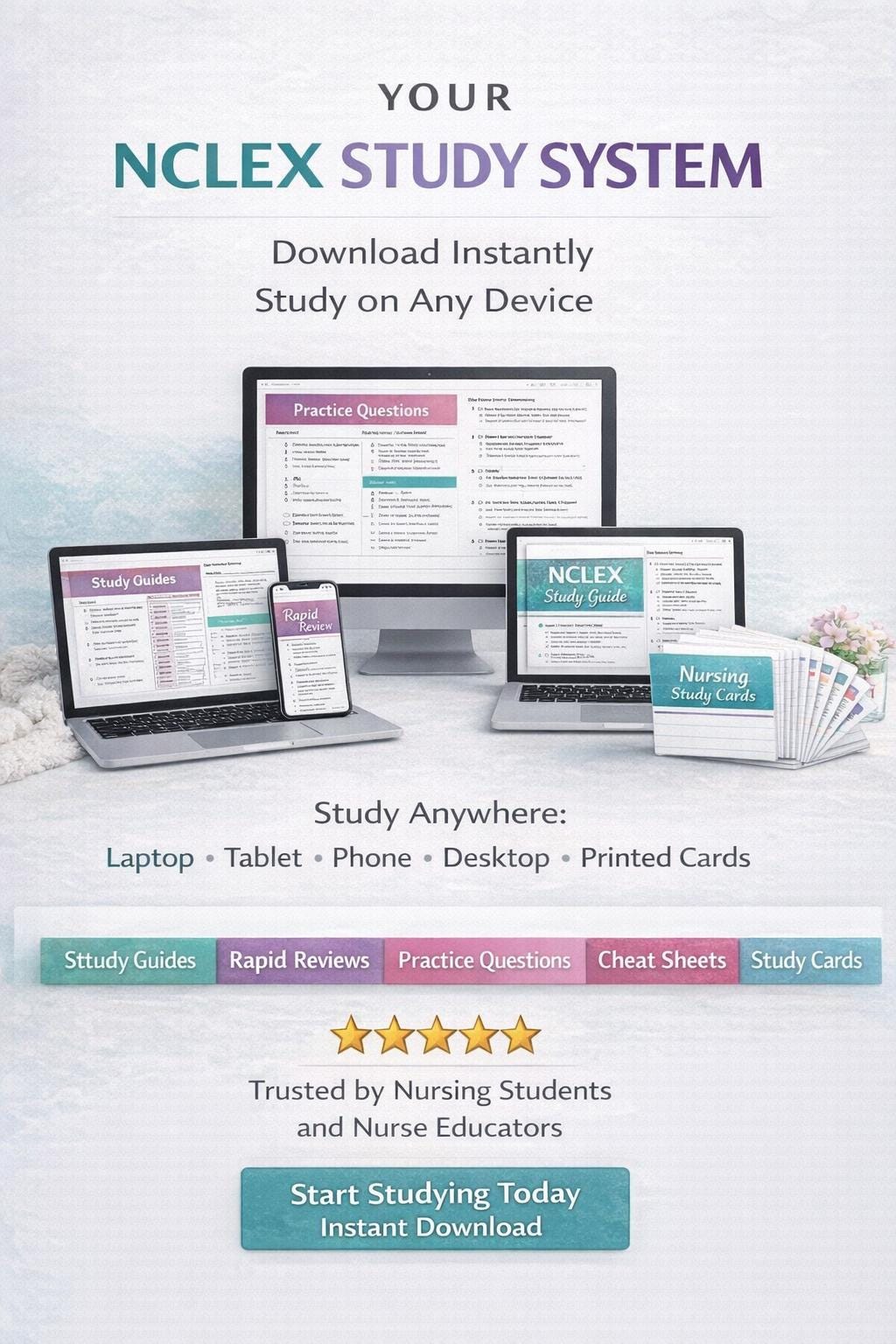 NCLEX PN Practice Exam 2026 | 85 NGN Questions, Rationales (pdf) - Etsy