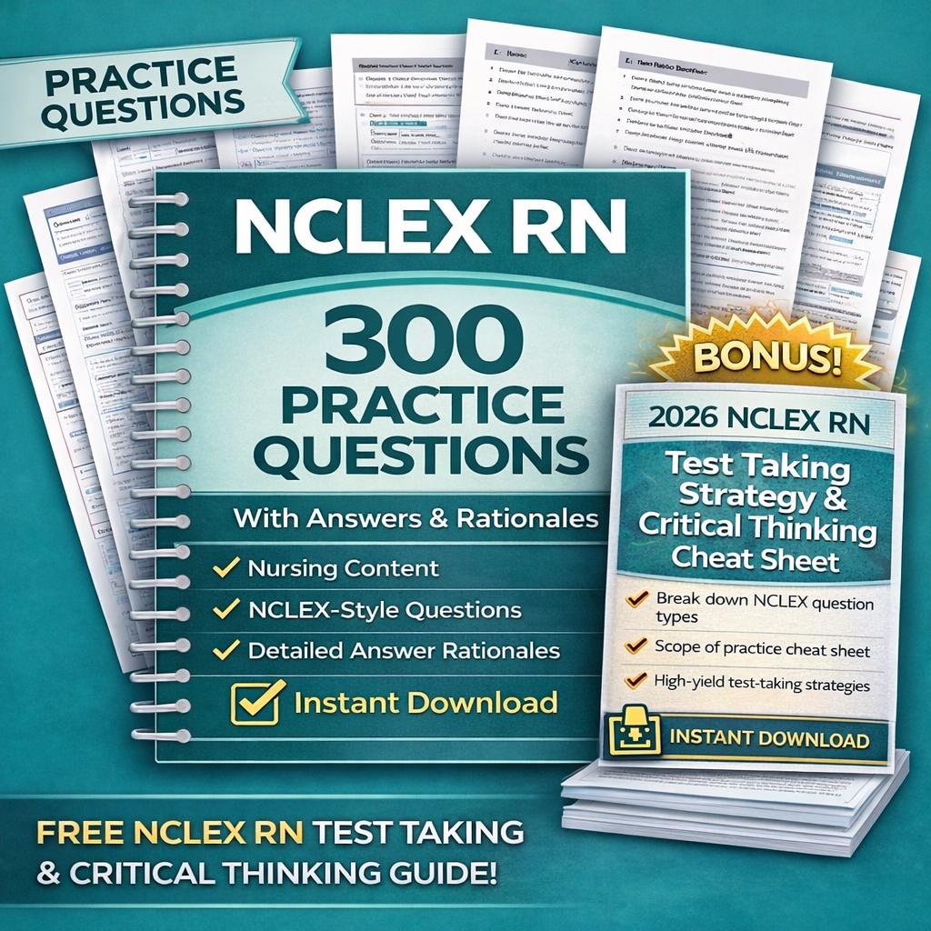 Rn Nclex Review - Etsy