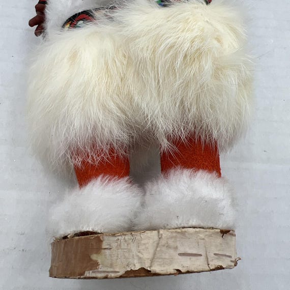 Vintage Alaska Eskimo Inuit Style Doll – Fur Parka Outfit – 13