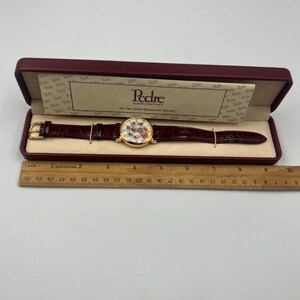 NEW, RARE, VTG Snow White and Seven Dwarfs Limited Edition Pedre Watch with Box image 5