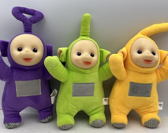 ヴィンテージ90年代の赤と黄色のテレタビーズぬいぐるみ - Etsy 日本