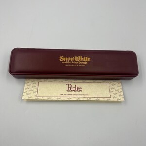 NEW, RARE, VTG Snow White and Seven Dwarfs Limited Edition Pedre Watch with Box image 3