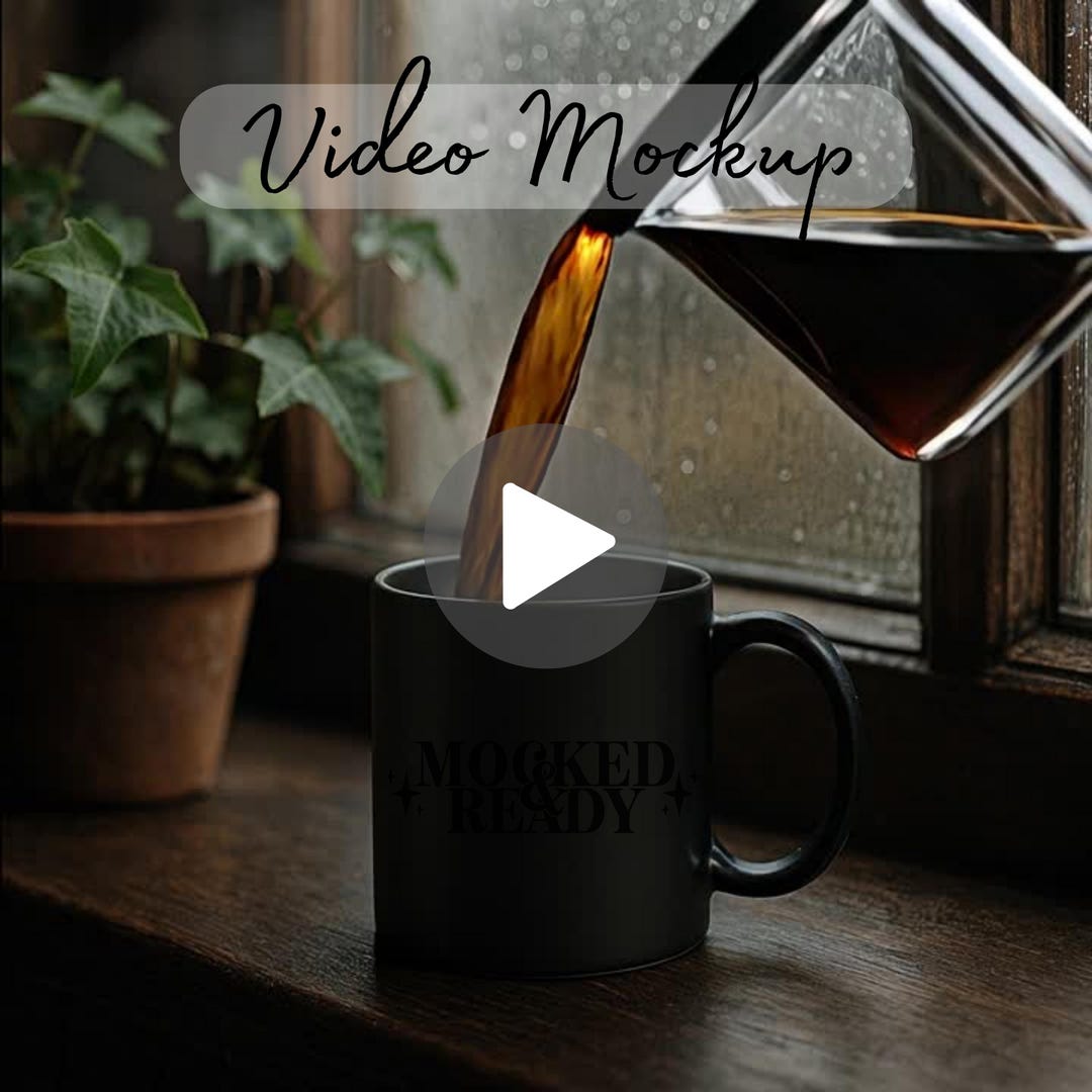 Magic Mug Mockup Video | Color Morphing Mug Mockup 11 Oz | Heat Color ...