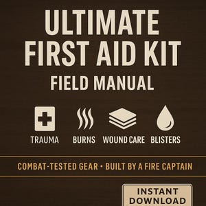 Ultimate First Aid Kit Builder | Customizable Supply List with Pro Recommendations | Printable PDF