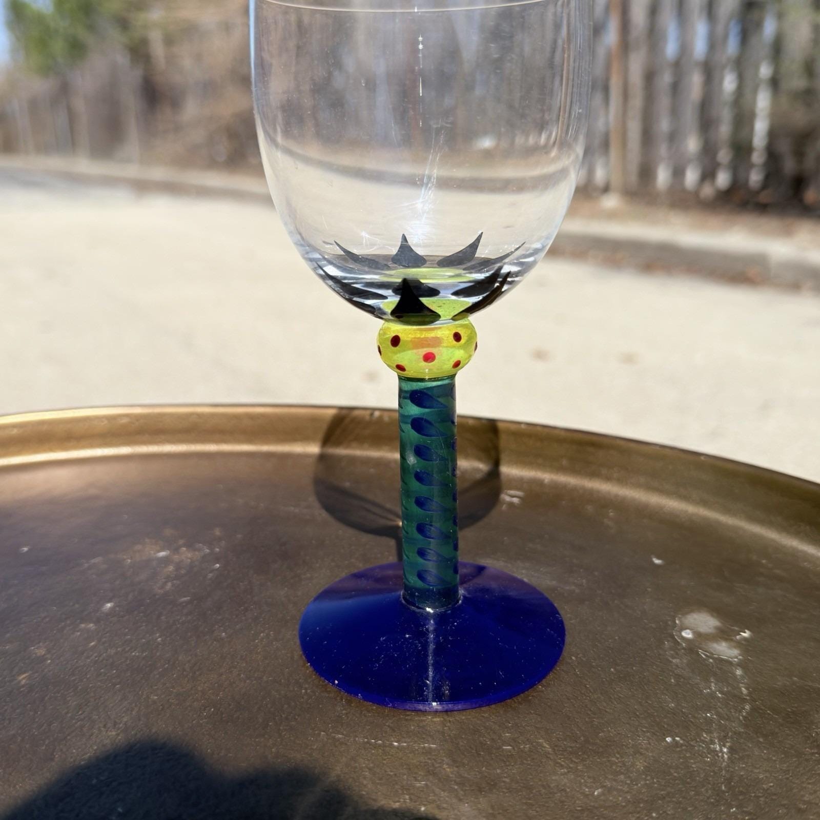 Kosta Boda Palm Trees Wine Glasses - Etsy